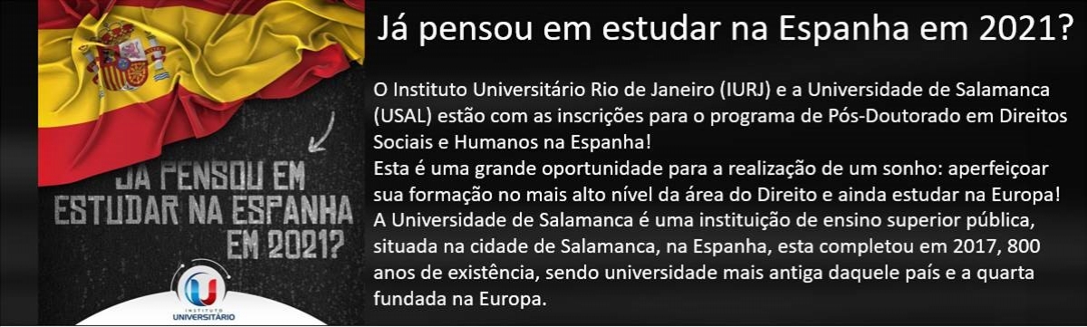PÓS-DOUTORADO EM DIREITO Imagem de PÓS-DOUTORADO EM DIREITO